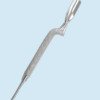 Double-Ended Angled Stainless Steel Curette