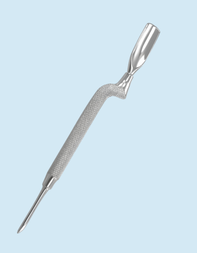 Double-Ended Angled Stainless Steel Curette