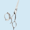 Stainless Steel Professional Hairdressing Scissors with Offset Ergonomic Handles