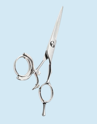 Stainless Steel Professional Hairdressing Scissors with Offset Ergonomic Handles