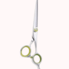 Stainless Steel Hairdressing Scissors with Yellow Ergonomic Handles