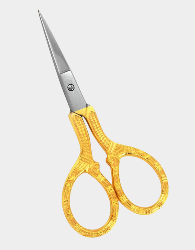 Gold Textured Embroidery Scissors