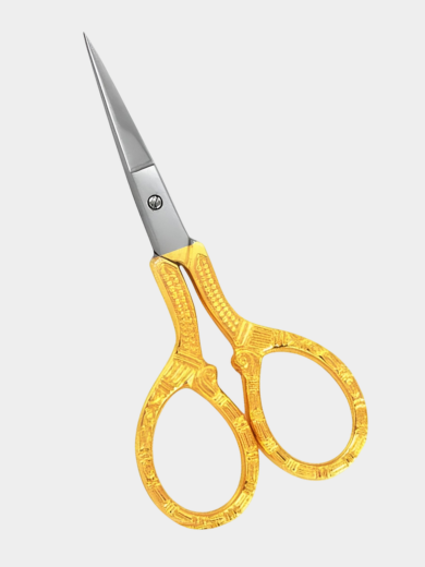 Gold Textured Embroidery Scissors