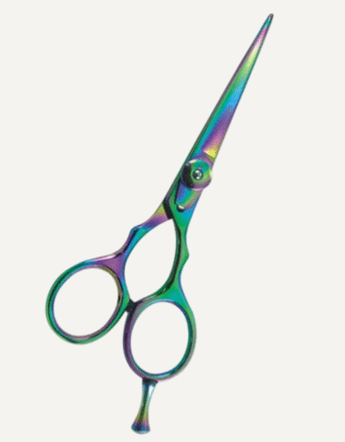 Rainbow Iridescent Professional Hair Scissors